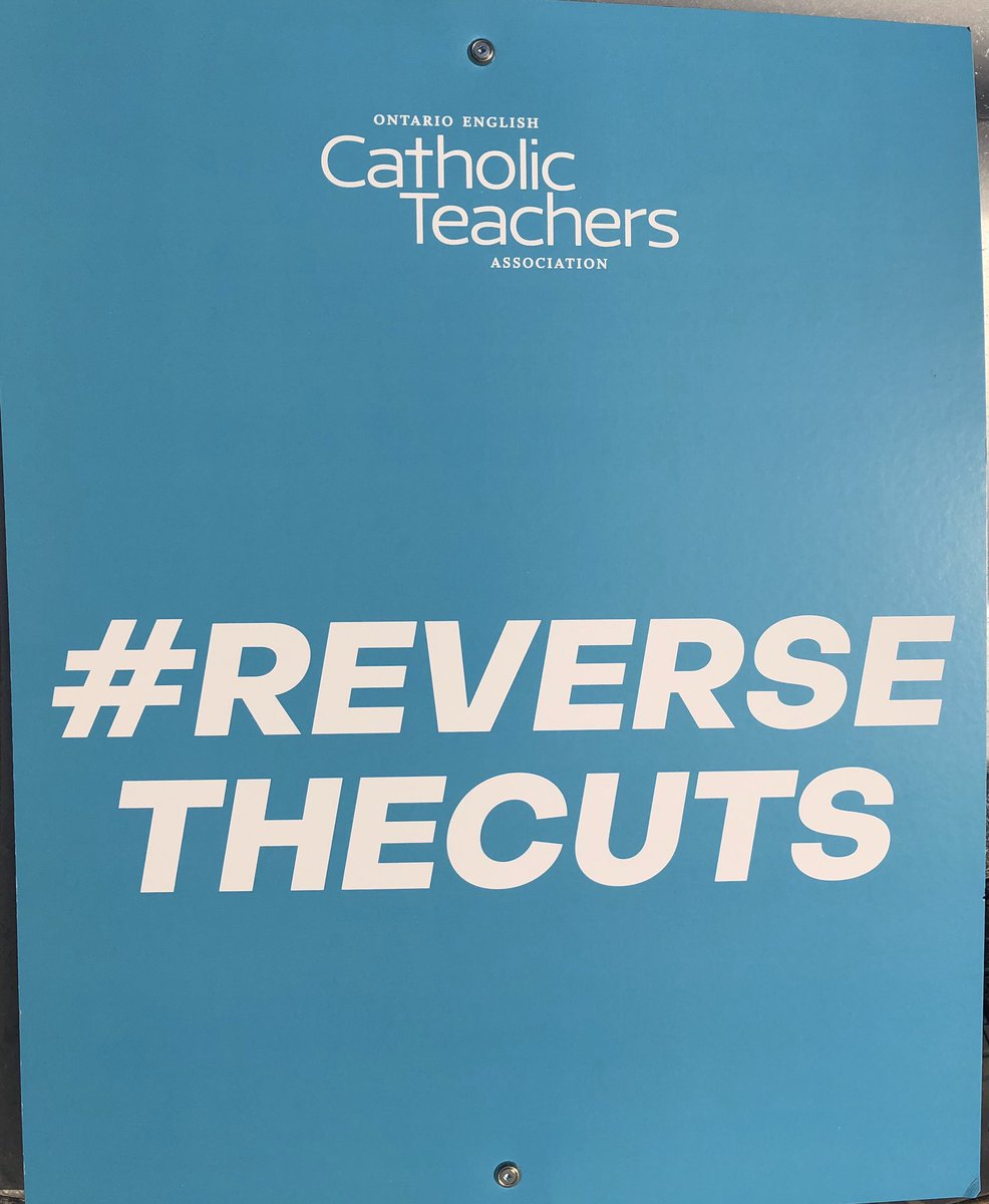 s_nods's tweet photo. I’ve been a teacher for almost 15 years. Today, I walk the picket line for the first time for my #students #colleagues #family and #friends because #cutshurtkids @OntEd #onpoli should #bedobetter to #protect @OECTAProv @osstf @ETFOeducators #AEFO #neuOECTA https://t.co/Og1WZE1csi