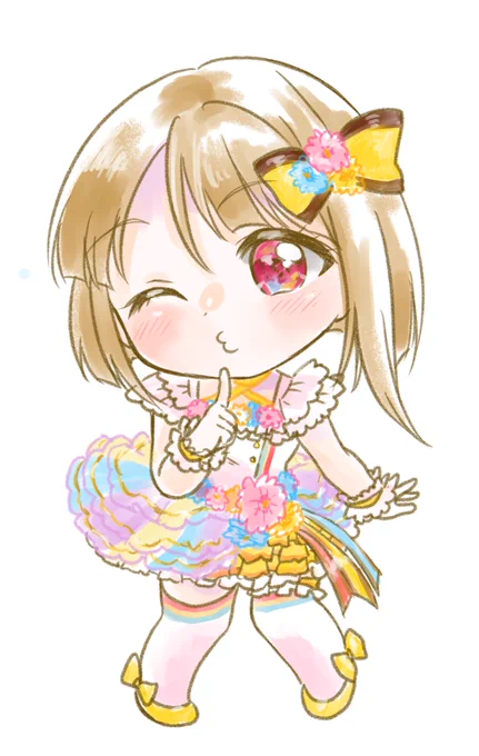 ラブライブフェスのフラスタ、虹ちゃんあげてなかったから上げてく? 