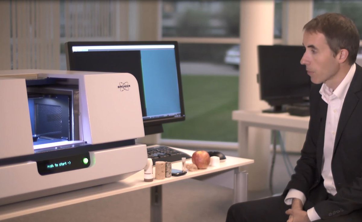 bruker's tweet photo. Watch this nice #demonstration of a very fast and very user friendly #microCT system for everyone doing #scientificresearch and #industrialapplications such as #qualitycontrol or #productionprocessmonitoring. #microCT https://t.co/VgX7CSYRW7 #boneimaging #compositeimaging https://t.co/2PxgUJM74j