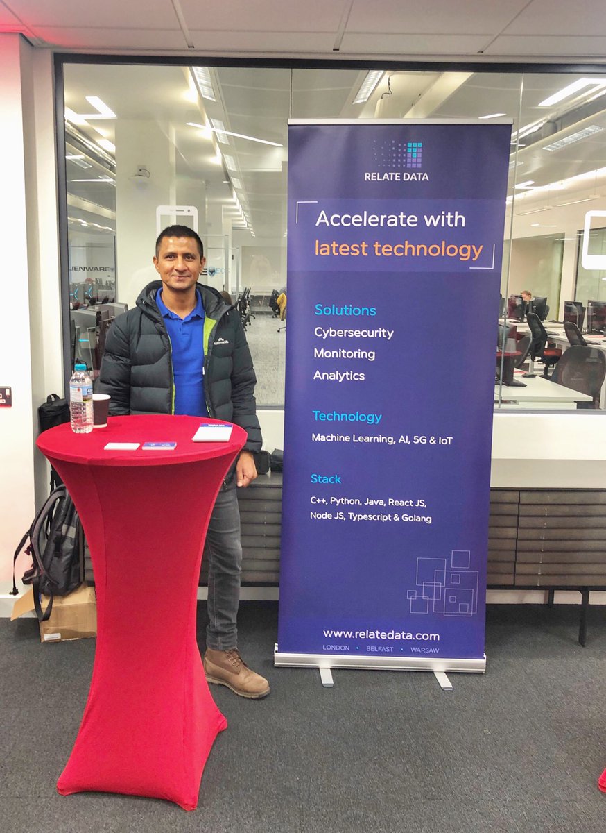 RelateData's tweet image. Accelerate with latest technology and find out how to become a part of our Belfast team today at QUB EEECS career fair. 

#queensuniversity #belfast #uk #careerfair #qub #technology #relatedata #cybersecurity #accelerate #scaleup #recruiting