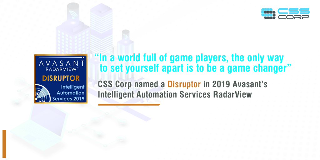 movate_inc's tweet image. Find out why we are named as a "Disruptor" in Avasant's Intelligent Automation Services RadarView report here: hubs.ly/H0mG6_z0
#intelligentautomation #analystrecognition #itservices
