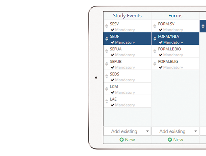 DigitalisCDC's tweet photo. CDISC: Design your study with Digitalis ODM Designer. The setup of the database is easy and fast. Templates can be saved and used for other studies. #EDC #ClinicalTrials #DataManagement #CDISC https://t.co/zQaehsnaFP https://t.co/IYPzIuGOKV