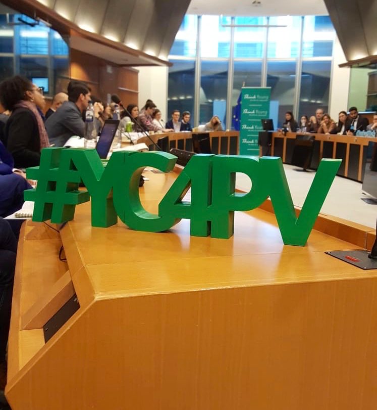 ThinkYoungNGO's tweet photo. We are receiving a lot of interesting and fruitful insights from the audience during our Q&amp;A session! Do you want to join the conversation? 

➡️ Share your thoughts and questions with the hashtag #YC4PVManifesto https://t.co/D2fmBU2qps
