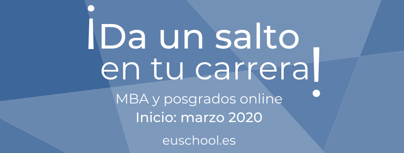 EUschoolMBA's tweet photo. ¡Nuevas plazas de #MBA y #Posgrado!
🛒 #MarketingDigital
📐 #ProjectManagement
Inicio: marzo 2020
Clases online
¡Infórmate! https://t.co/es4VttyVda https://t.co/nnH58JumJ5