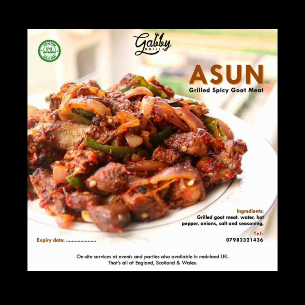 Yungkull's tweet photo. Are you in Uk? Have friends or family there? Get fully loaded packs of Asun- Spicy 🌶roasted Goat meat at affordable prices. 
•Door to door delivery available
Kindly DM, onIG @Gabby_grillsbristol for more info. 07983321436 
#Bristol #Asun 
Please 🙏 rt my customer is on your TL. https://t.co/FkXG3qpa1E