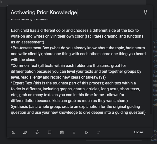 MissK19867626's tweet photo. Activating Prior Knowledge to give students the scaffolding they need to understand complex concepts!
#LPS_InspirED https://t.co/IET8sNdUIM
