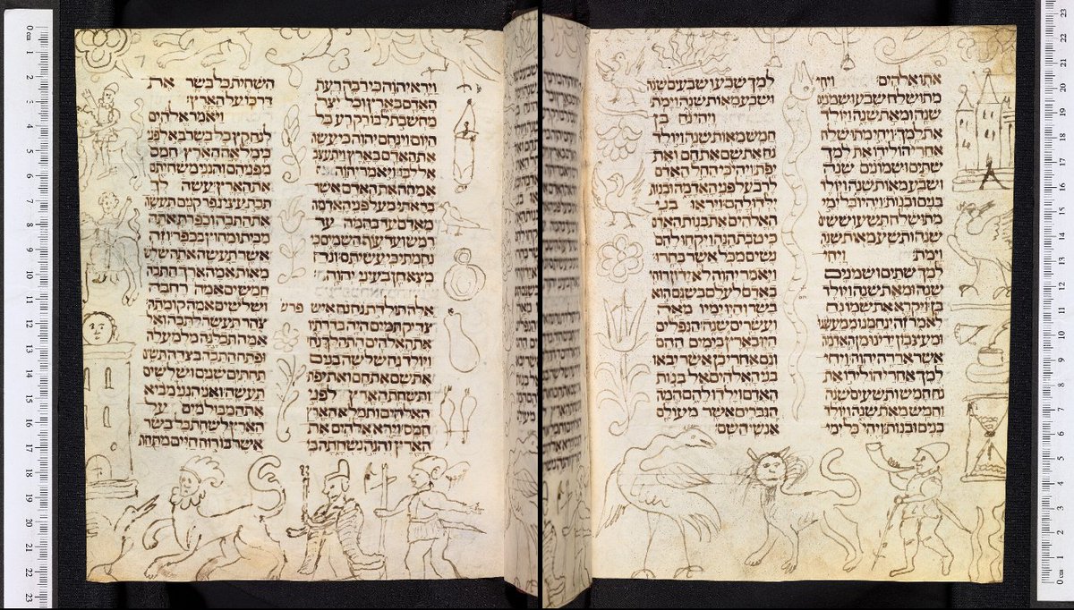 Digitized photos of fol. 6v and 7r