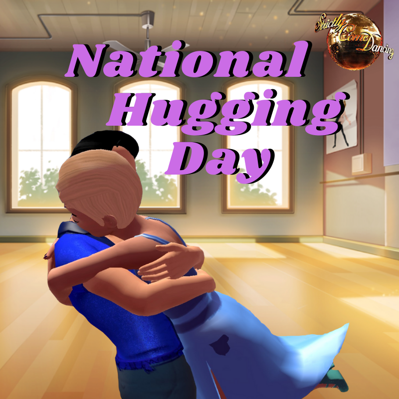 dwtsthegame's tweet photo. It's National Hugging Day! Show some love to your dance partners today! #DWTS #DWTSGame https://t.co/oCZK05SPJB