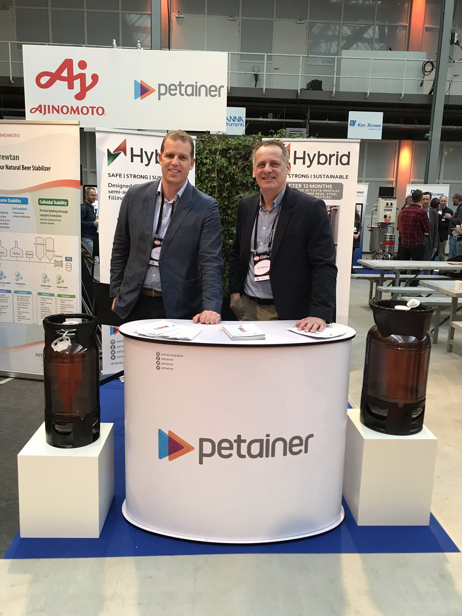 petainer's tweet photo. Having a great #dcbc2020! Thank you to everyone who attended our workshop this morning: "#onewaykegs: disrupting #draftbeer delivery" and to @craftbrouwers for organising the conference! Come meet us stand 13b to learn more about our Hybrid and Classic #kegs. #PetainerKegs https://t.co/59oC05k8xp
