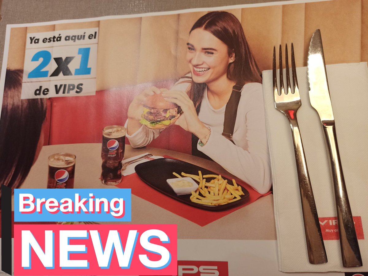 Vuelve el 2x1 a <a href="/VIPS/">VIPS</a> del 19 de enero al 13 de febrero de domingo a jueves a partir de las 18:00h😋🍴

#FelizMartes #2x1 #invitameacenar #wambues