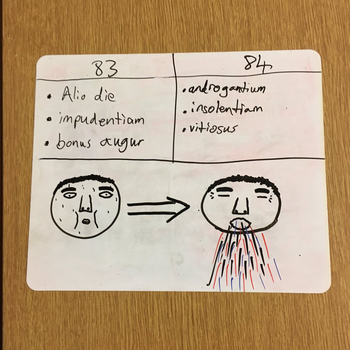 WorksopClassics's tweet photo. #PhilippicII Section 83 &amp; 84 keywords and summary in pictures from from Joe, Jess, Dom and Tom #LatinALevel https://t.co/51UsgCJz8E