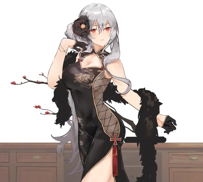 来年こそ嫁のチャイナ服実装を願って・・・?
#アズレン 