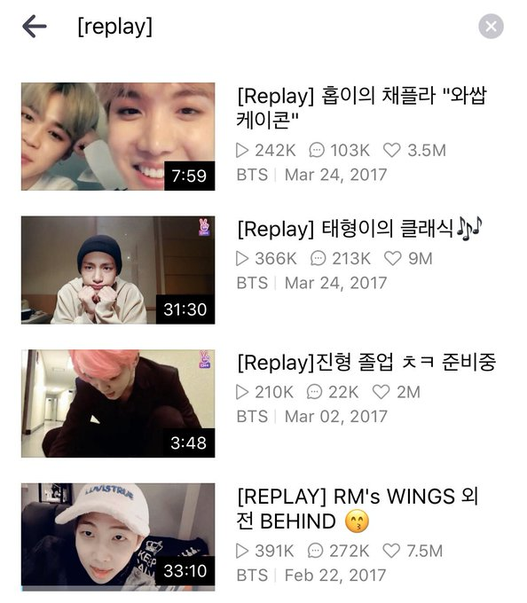 Seoul_ItalyBTS's tweet photo. #TradITA [@BTS_twt #VAppLive #Info]

I video del canale BTS CH+, precedentemente disponibili solo su abbonamento, sono ora caricati nel canale regolare dei #BTS su #VAPPLIVE

Da non confondere con quelli del canale VLIVE+, come concerti e fan meeting, ancora soggetti ad acquisto. https://t.co/ORfz4aA7pz
