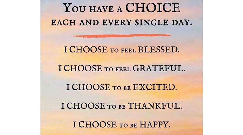 Choose wisely! #goodvibetribe