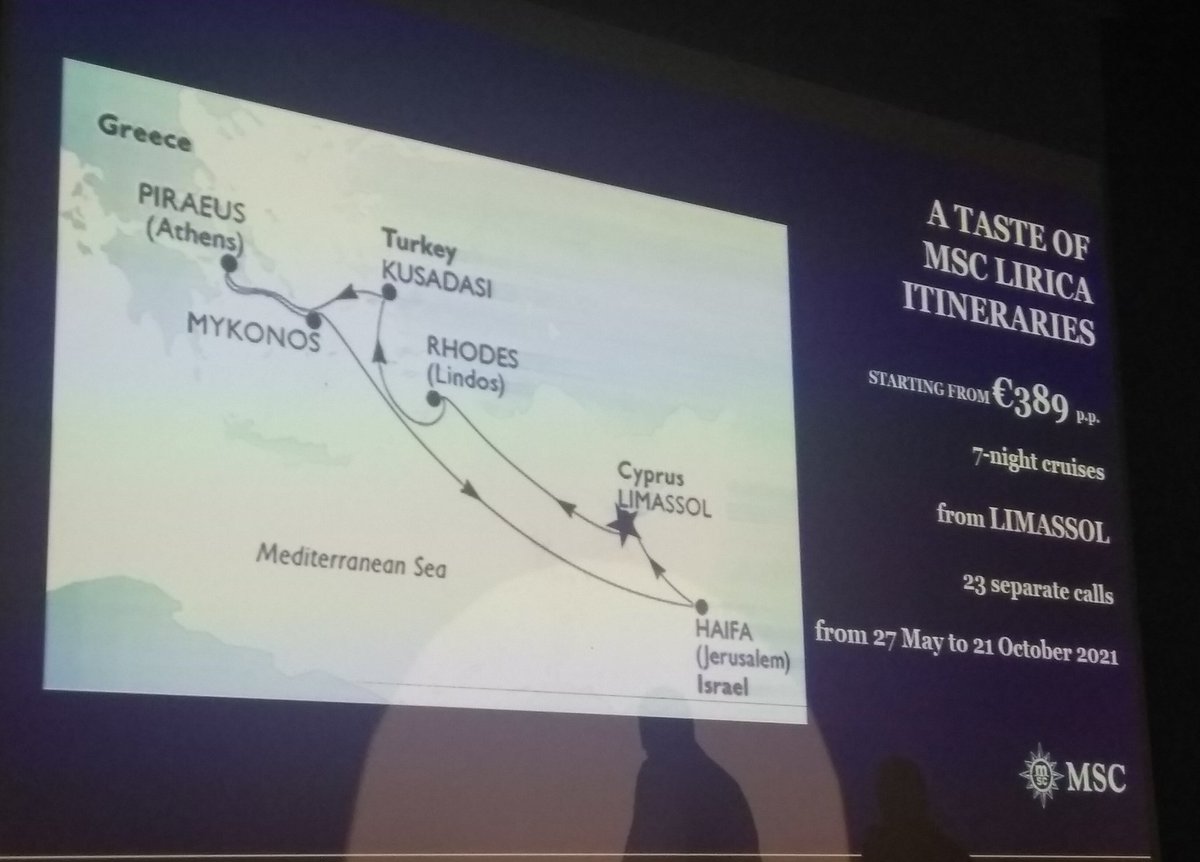 AndreaCav2016's tweet photo. Congratulations 🇮🇹 @MSCcruisesSA for announcing the lunch of a weekly cruise out of #Limassol for the summer 2021 making #Cyprus part of the Company's destinations in the #Mediterranean @MSCCruises_PR @MCWcy @maritimeCyprus @NatasaPilidou @TopKinisis @Nicolaides_N @ItalyinCyprus https://t.co/e1o3rrPXpj