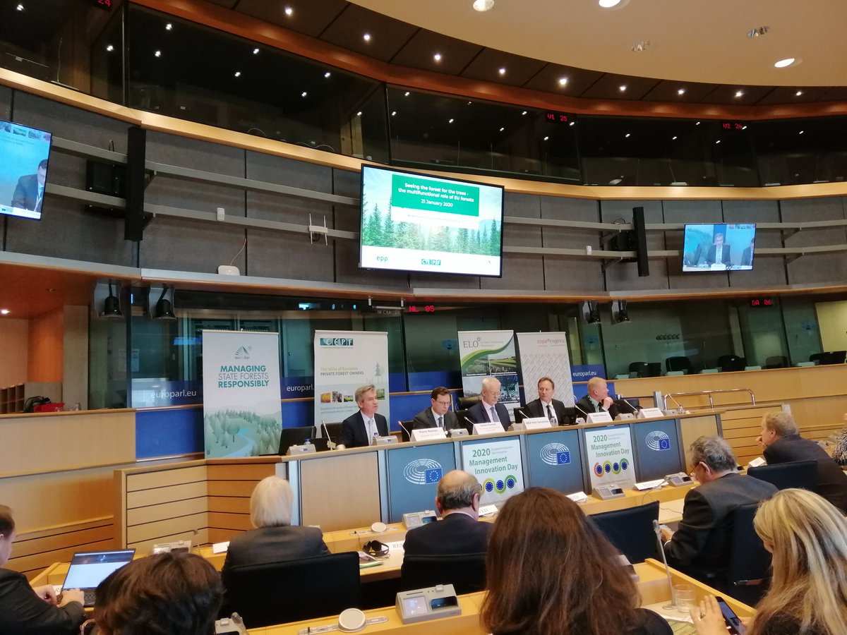 Hoy en el @Europarl_EN
La #silvicultura tendrá un papel importante dentro del #PactoVerdeEuropeo pero no se puede abordar de forma indivual, sino mediante un enfoque holístico en el que el correcto manejo de los bosques es crucial para que mantengan su papel multifuncional