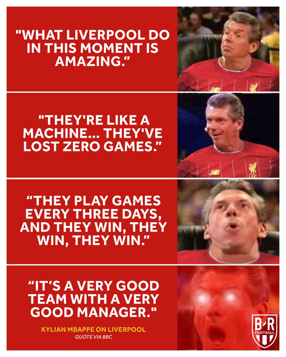 Liverpool fans when Kylian Mbappe talks about them 😍 #Mbappe2020