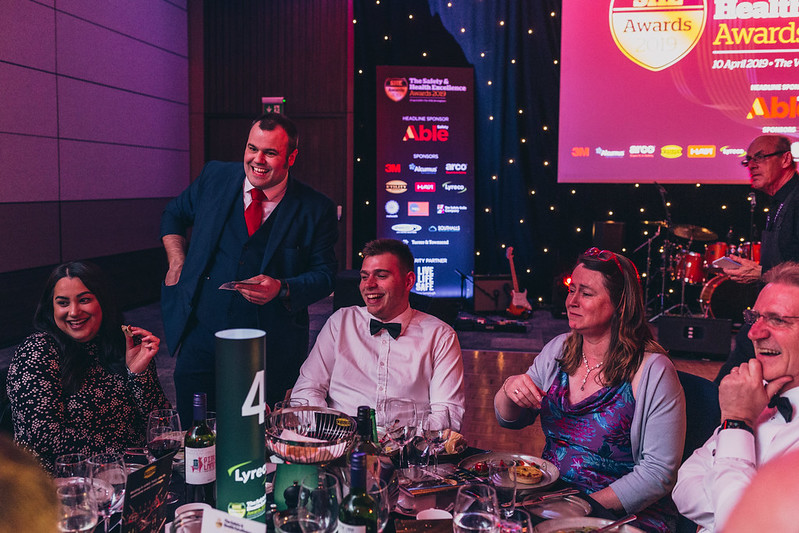 she_awards's tweet photo. This years Safety &amp; Health Excellence Awards is expected to bring more than 550 guests from the safety, health and fire sectors and includes a three course meal, table wine, drinks reception, live music and live entertainment. 

Enter the awards here - https://t.co/1syIQ8fnGc https://t.co/YHwZa8OGaW