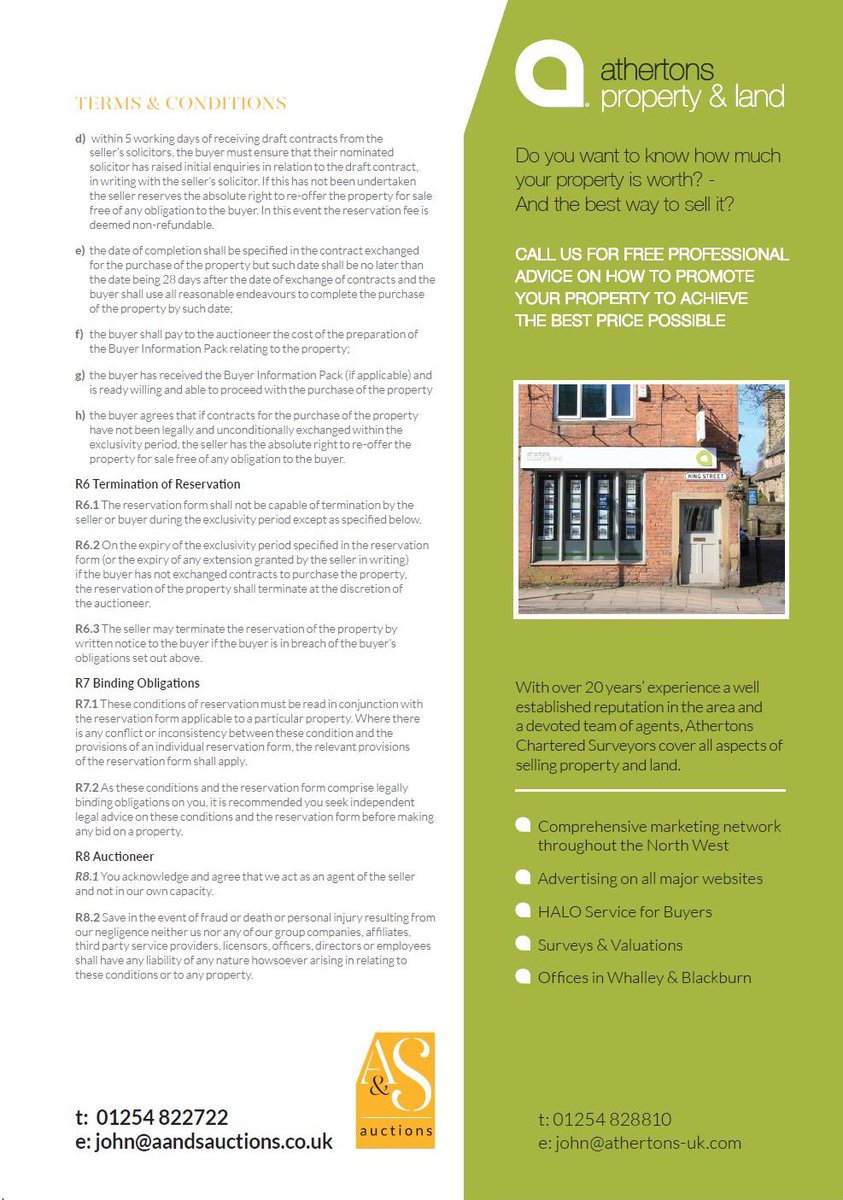 athertons on Twitter "3/3 Ahead of next month’s auction, here is the