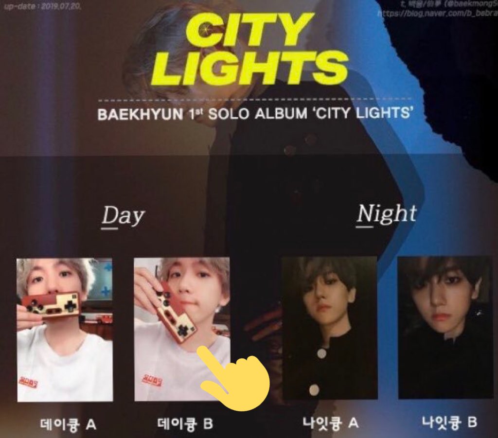 特別セール品 EXO BAEKHYUN CITY LIGHTS キノ ベッキョン トレカ tdh