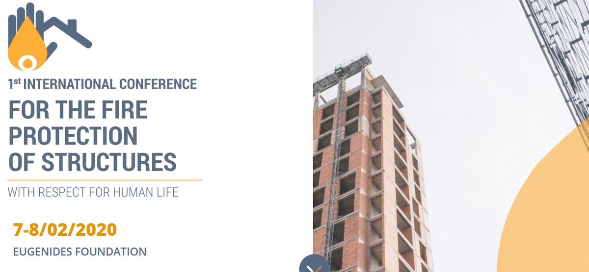 guido_saba's tweet photo. It's high time for 🔥 talks in the #construction sector, and keeping a holistic approach is key

Among the various relevant activities, check out the programme of the 1st International Conference for #Fire Protection of Structures, Athens, 7/8 February

https://t.co/zprxkQpR0y https://t.co/86NgqdPTTR