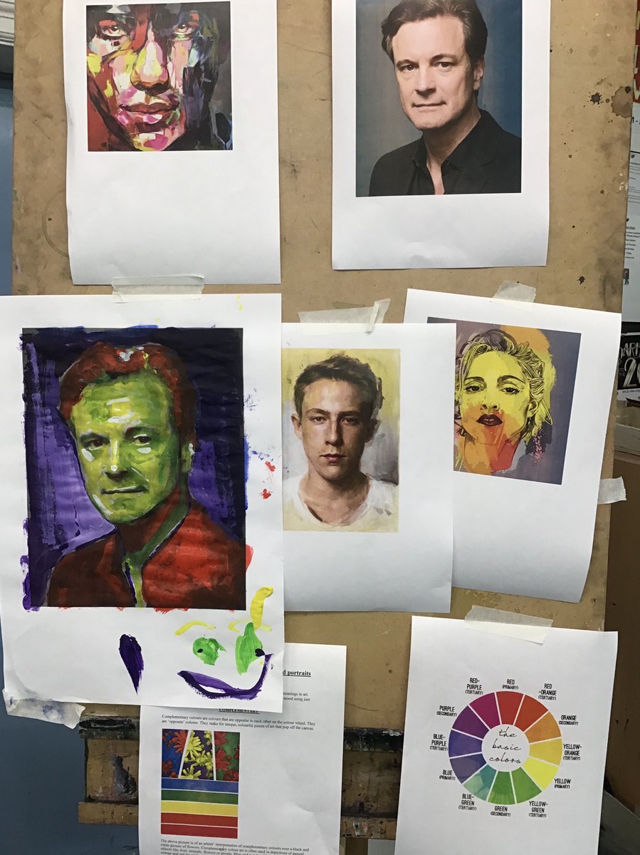 shsarty's tweet image. Just finished a #complementarycolours session for @ShrewsburyHigh ’becoming a sixth former’ day. #gdst #gdstskills #alevelart #shrewsbury #Shropshire #ShropshireHour #TuesdayMotivation #colinfirth @IE_Today @ISC_schools #ShropshireSchools #becomingasixthformer
