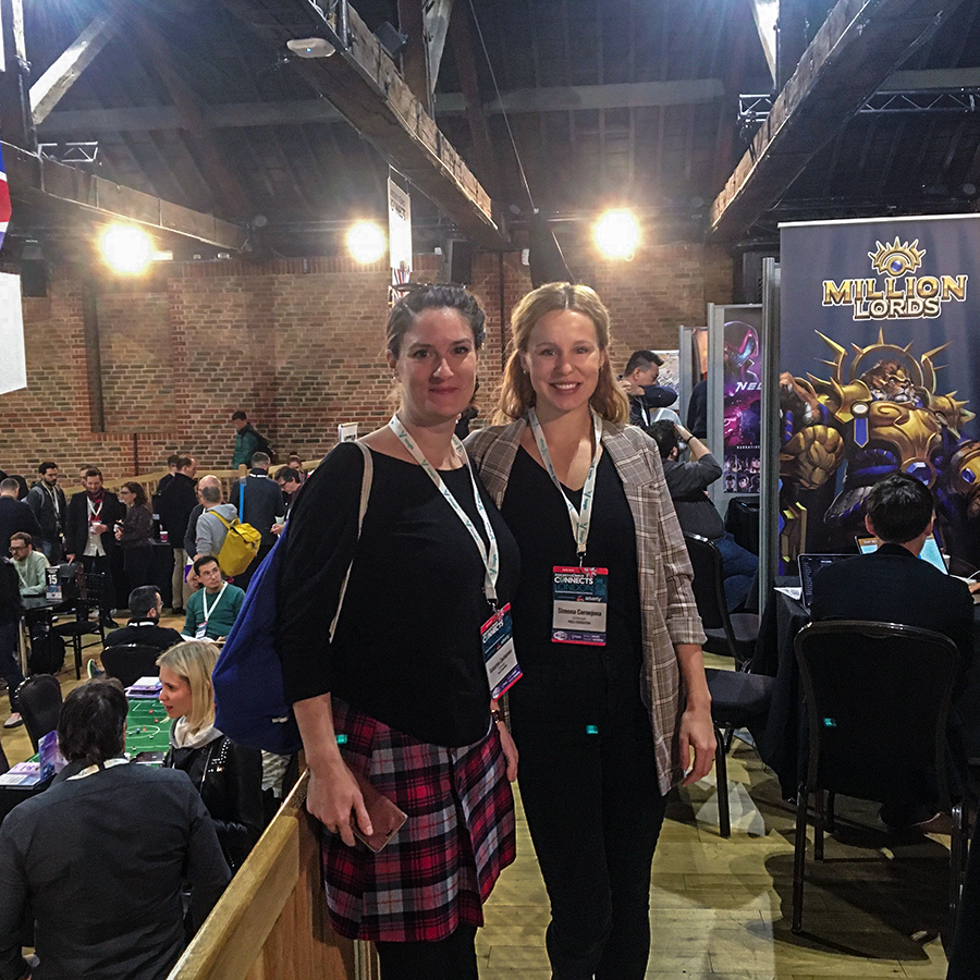 pixelfederation's tweet photo. Our colleagues are present at #PGCLondon! Go ahead, socialize and connect with them! #PixelFederation #PocketGamer #London https://t.co/UOSmRuuN1z
