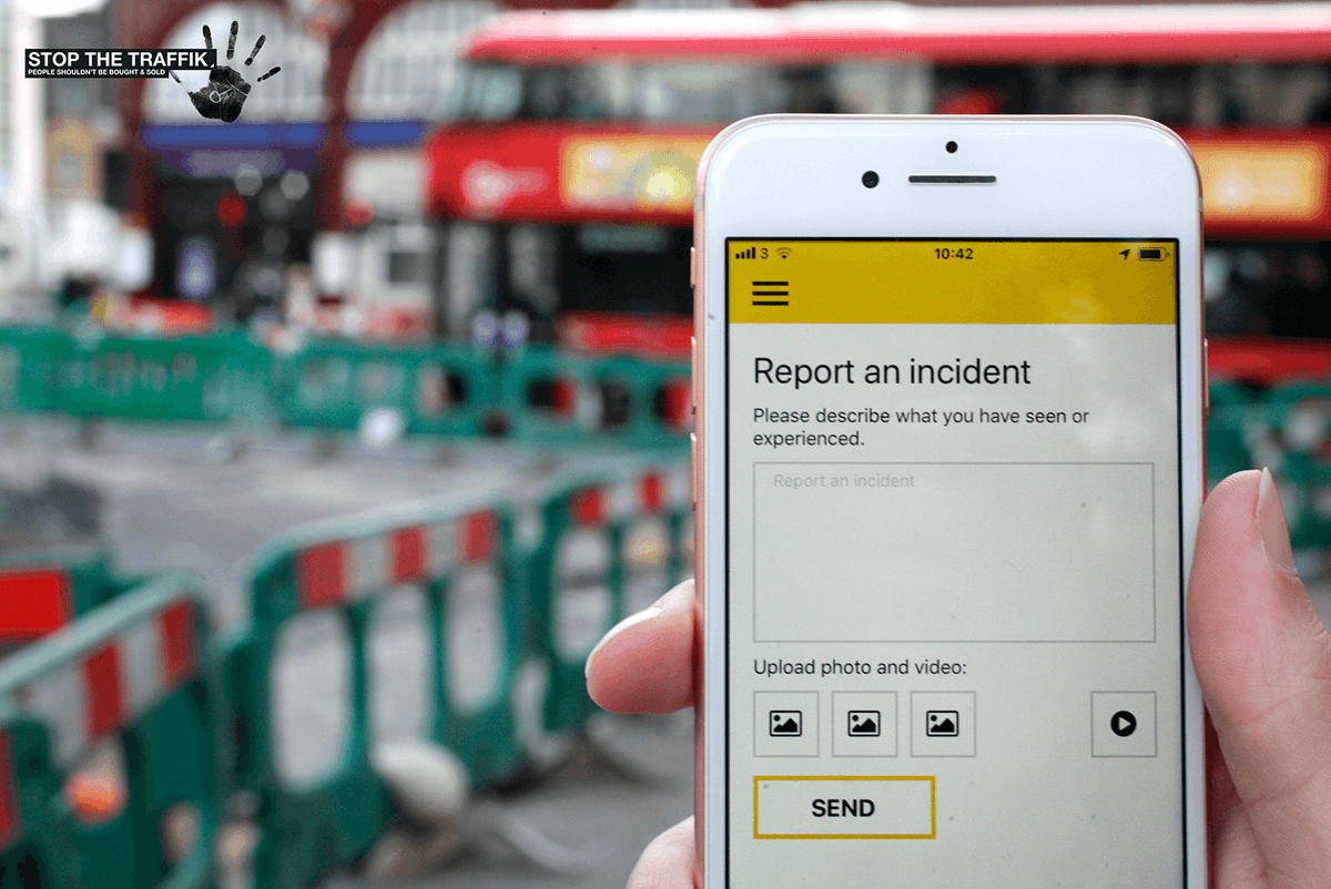 STOPTHETRAFFIK's tweet photo. Have you seen something #suspicious that might be #humantrafficking?
#Download our #STOPAPP: https://t.co/nLTf1CUcOH
✔️It can be used anywhere in the #world
✔️It's confidential and secure
✔️It's available in different #languages
✔️You can upload #photos and #videos https://t.co/zZewddjGIn