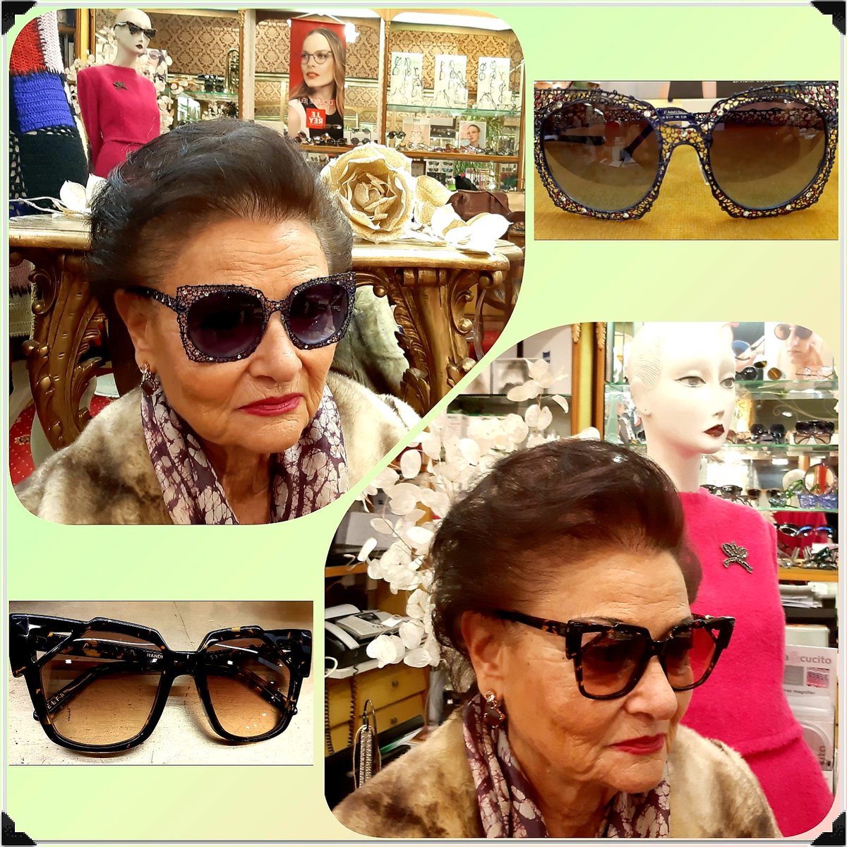 otticastatuto's tweet photo. Illumina il tuo stile con le nuove montature di #iOEthicalEyewear #HandmadeinVeneto e #Catuma #HandmadeinPuglia
Grazie alla nostra modella d'eccezione nonché preziosissima e affezionatissima cliente per essersi prestata all'improvvisato shooting fotografico presso la boutique OS! https://t.co/smT1uDRb93