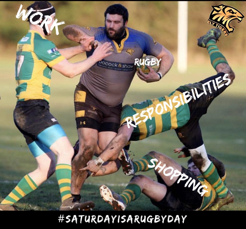 ElyRUFC's tweet image. 👀

#ElyTigers #SaturdayIsARugbyDay #JustABitOfFun #Rugby #RugbyMemes