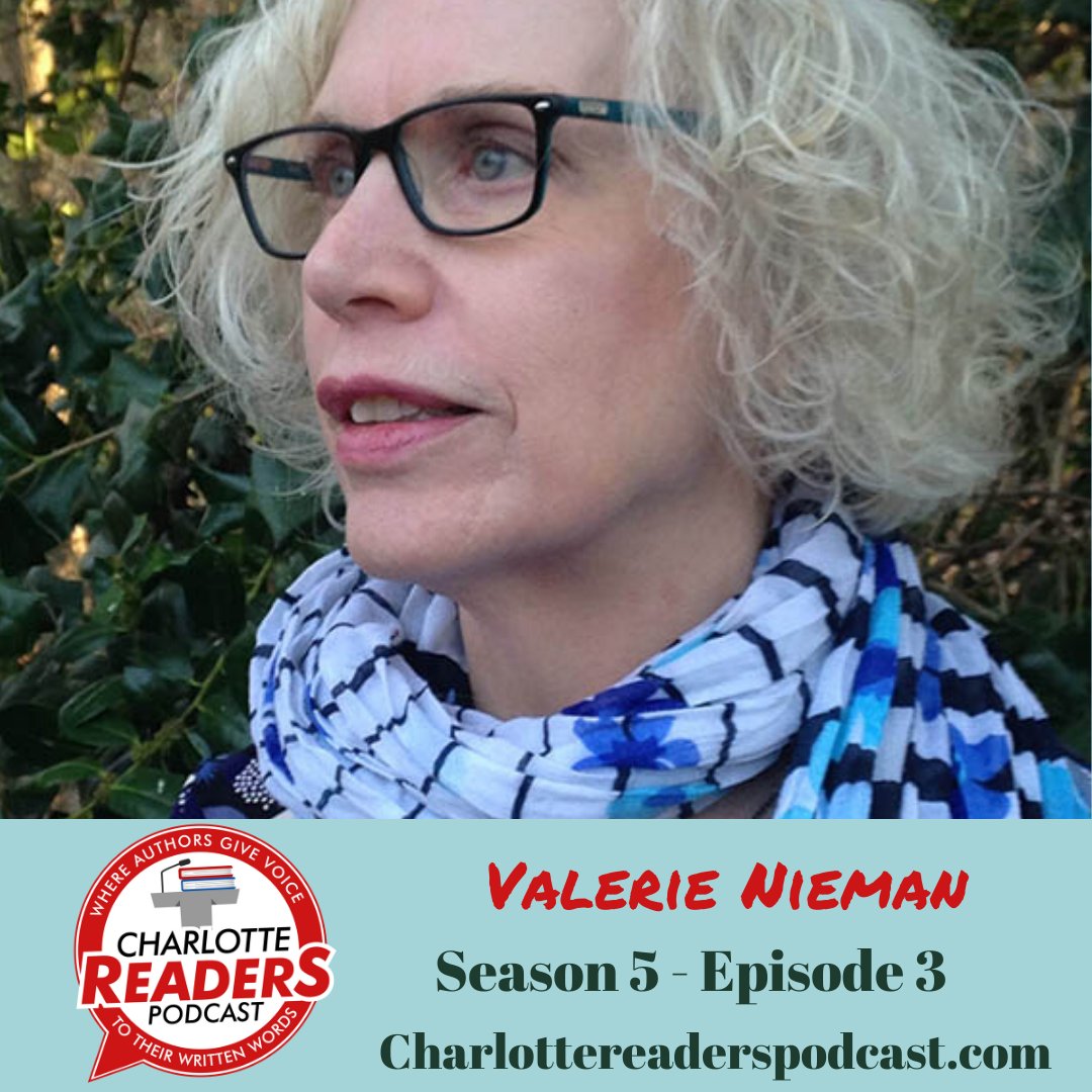 charlottereader's tweet photo. Today on the podcast, @valnieman and her books "To the Bones," and "Leopard Lady." Prose and poetry. @cmlibrary @ParkRoadBooks @QueenCityPN @AdventCoworking https://t.co/4f1ckEnxsA