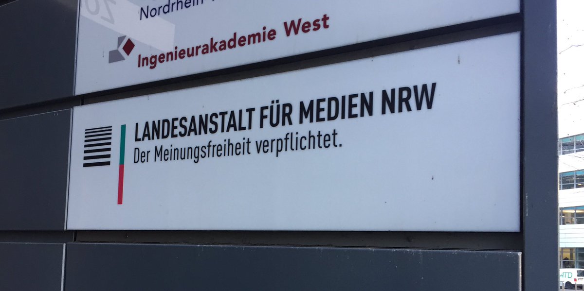 copywriterseo's tweet photo. Heute bin ich mal wieder in der Anstalt. Gleich gehts los! 👏 #mediainnovationday #mid20 #createmediainnovation #landesmedienanstalt https://t.co/nGGWHDy81F