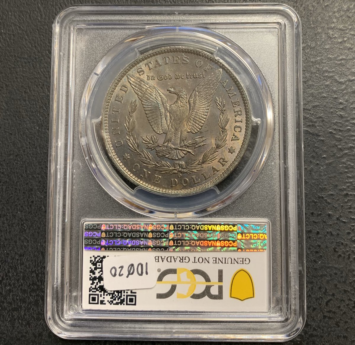 spanishfortcoin's tweet photo. Wild toning on this 1885-O Morgan Dollar for #tonertuesday
.
@pcgscoin #pcgs #pcgscoin #coins #oldcoins #money #oldmoney #rarecoins #coincollector #spanishfortcoins #coincollecting #coinlover #numismatic #americancoins #investing #silver #gold #gradedcoins #patina #hobby #eBay https://t.co/agbu8eXQQj