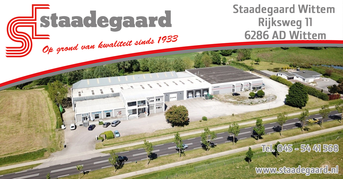 staadegaard's tweet photo. STAADEGAARD VERHUIST VAN SIMPELVELD NAAR WITTEM: vertrouwde service op een nieuw adres.

Per 1 februari 2020 zullen alle activiteiten vanuit Simpelveld verplaatsen naar Wittem en vanaf dat moment onder de naam Staadegaard Wittem opereren. 

Lees meer: https://t.co/Jbuh7swQTI https://t.co/1GF1L6ENX8
