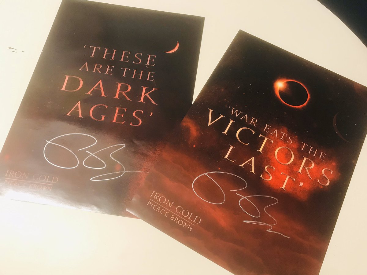 Goldsboro Books (@goldsborobooks) on Twitter photo The final #giveaway, in this little splurge of giveaway goodies, are x2 #IronGold posters signed by none other than <a href="/Pierce_Brown/">Pierce Brown</a>.
Fancy winning one of these? Simply RT & follow by Friday 24th Jan - open worldwide 🌍 #win #bookcomp #competition #free The final #giveaway, in this little splurge of giveaway goodies, are x2 #IronGold posters signed by none other than <a href="/Pierce_Brown/">Pierce Brown</a>.
Fancy winning one of these? Simply RT & follow by Friday 24th Jan - open worldwide 🌍 #win #bookcomp #competition #free