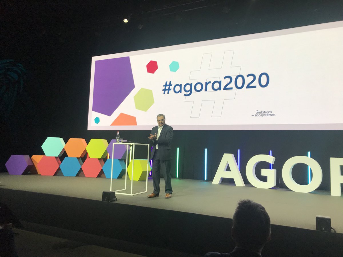 #agora2020 ⁦<a href="/allianzfrance/">Allianz France</a>⁩ « Les écosystèmes sont un mode de fonctionnement: comprendre, partager et travailler ensemble. » ⁦<a href="/jacquesrichier/">Jacques Richier</a>⁩