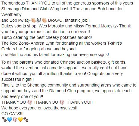 Shenango High School Baseball tweet media