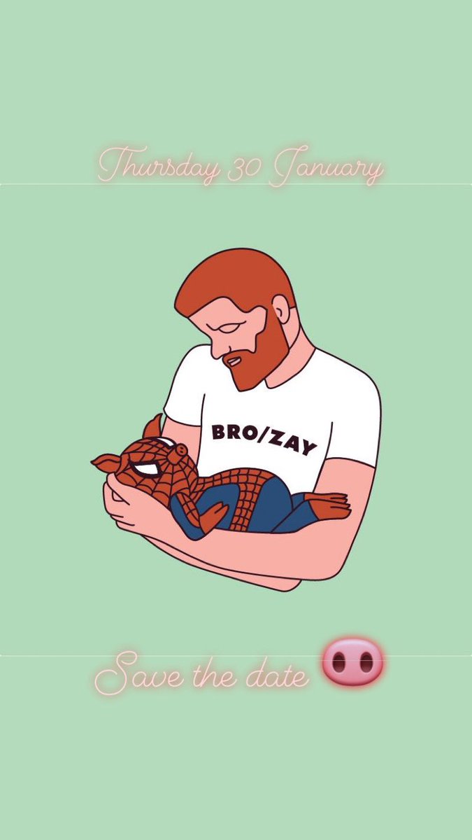 Thursday 30 January . Save the date 🐽