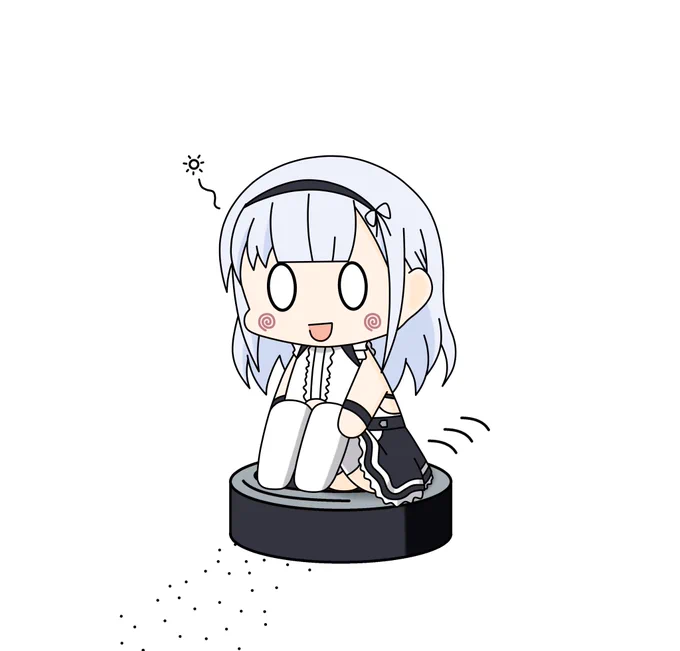 ハズレンのダイドーさん

ハズレンのロイヤルメイドにしては珍しく働いています

(ル〇バが)働いています

#アズールレーン 