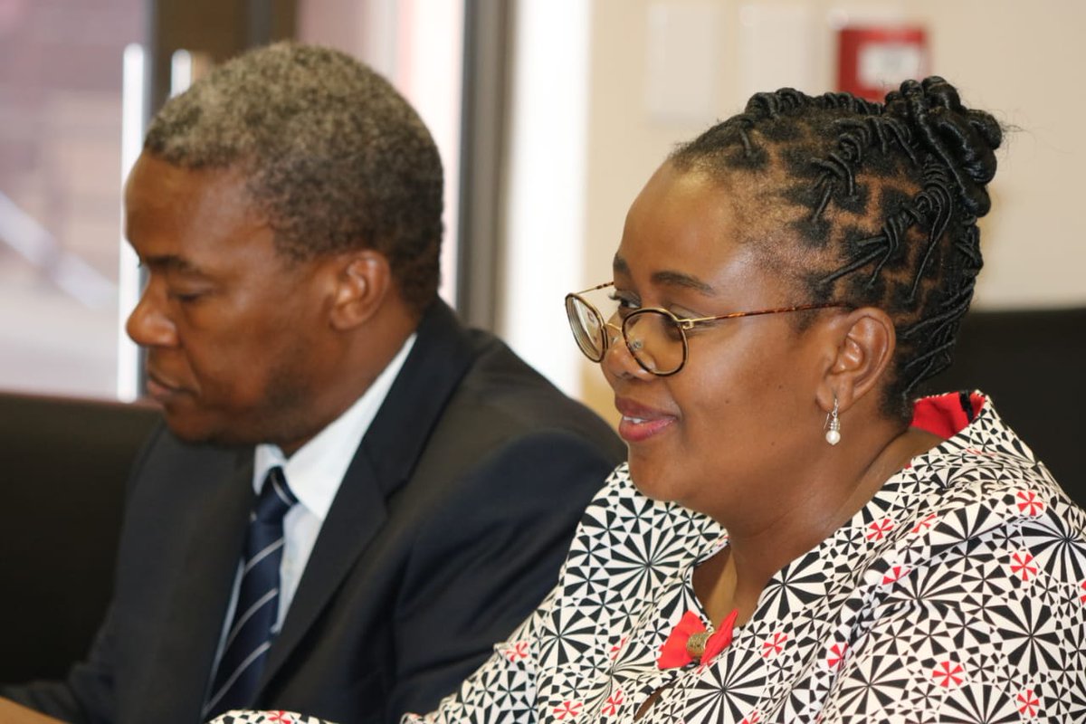 NationalCoGTA's tweet photo. The Ministers of @NationalCoGTA Dr. Nkosazana Dlamini Zuma and @Tourism_gov_za's @mmKubayiNgubane met earlier today in Centurion to discuss joint implementation strategies for the District Development Model #DistrictModel #cogta https://t.co/KXFIP3TSgn