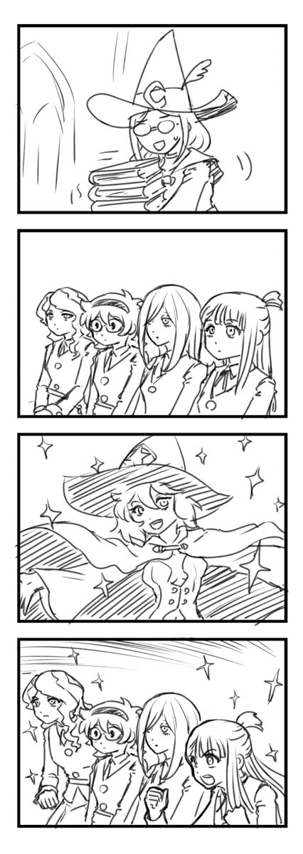 唐突な外人4コマ
#LWA_jp 