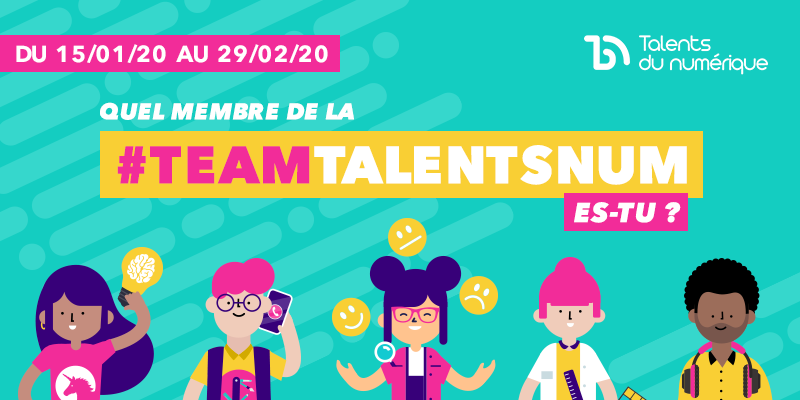 CampusChannel's tweet photo. Un #test ludique pour réfléchir à son projet d'orientation tout en découvrant les métiers du numérique : c'est ce que vous propose notre partenaire @talentsdunum ! C'est par ici que ça se passe 😁➡ https://t.co/Js0Tj12ywS
#TeamTalentsNum #Concours https://t.co/o9t0YPFaDo