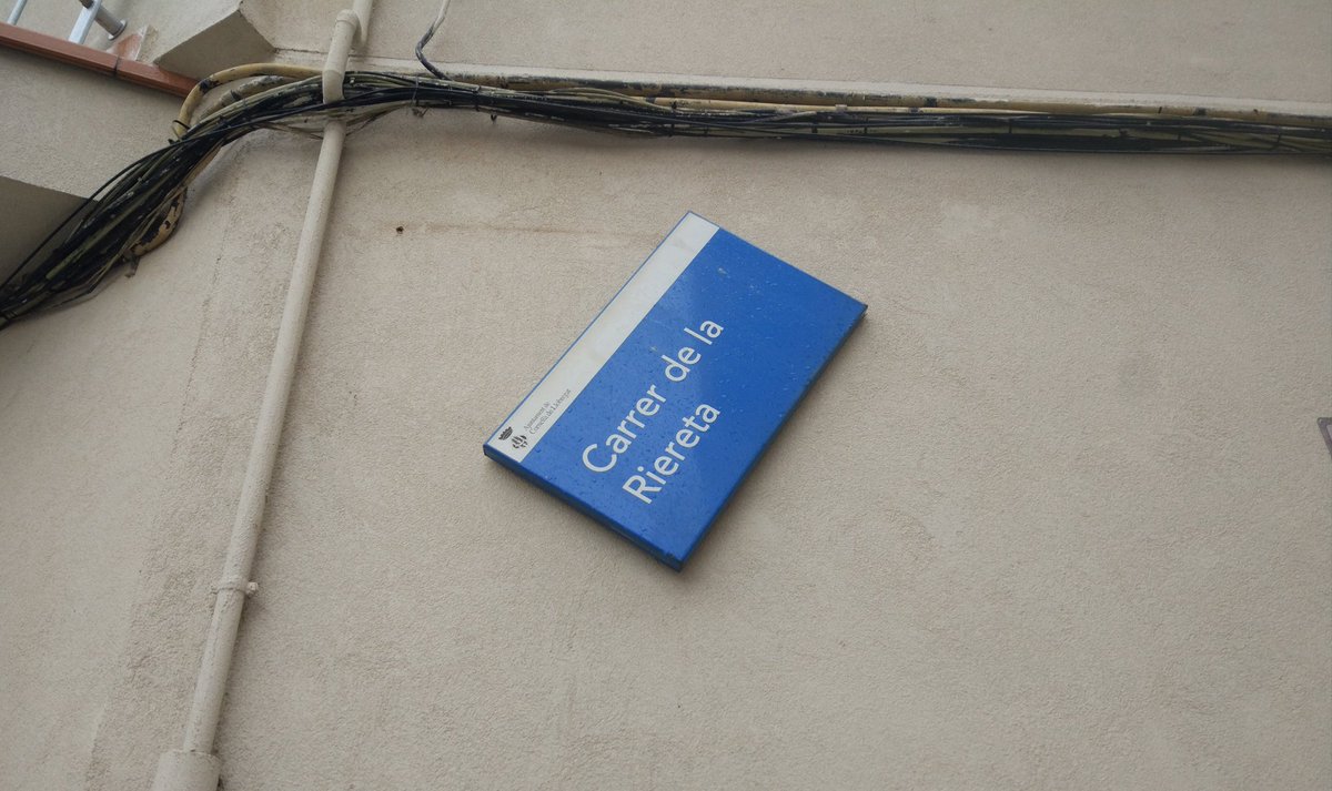 Riu, riera i... 
#Temporalgloria