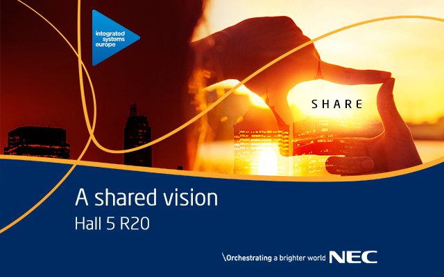 SharpDisplay's tweet image. Join #NEC&apos;s world of visual experience at #ISE2020 and discover technology highlights at our stand, 5-R20 in hall 5! Stop by and see the #NEC #InfinityBoard in action. 👋 bit.ly/2Wr4thI