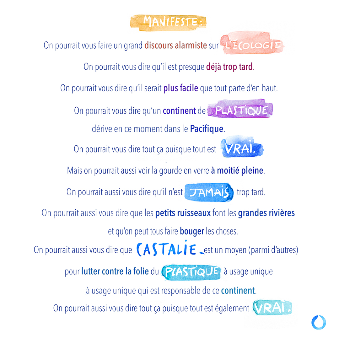 EauCastalie's tweet photo. #ecologie #RSE #zeroplastique #DeveloppementDurable @thiblam @MarleneRigault @albrouillat https://t.co/hr8ZJaLBTu