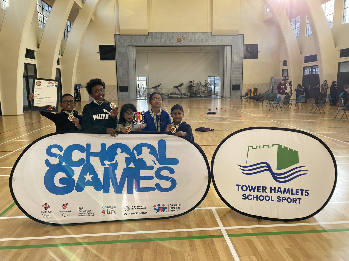 Our <a href="/TowerHamletsSSN/">Tower Hamlets School Sport Network</a> <a href="/YourSchoolGames/">School Games</a> <a href="/Panathlon/">Panathlon Challenge</a> Boccia Champions - <a href="/marnerprimary/">Marner Primary</a> 🏆🥇 👏🏻 #1stplace #gold #boccia #competition #towerhamlets #school #sport #schoolgames