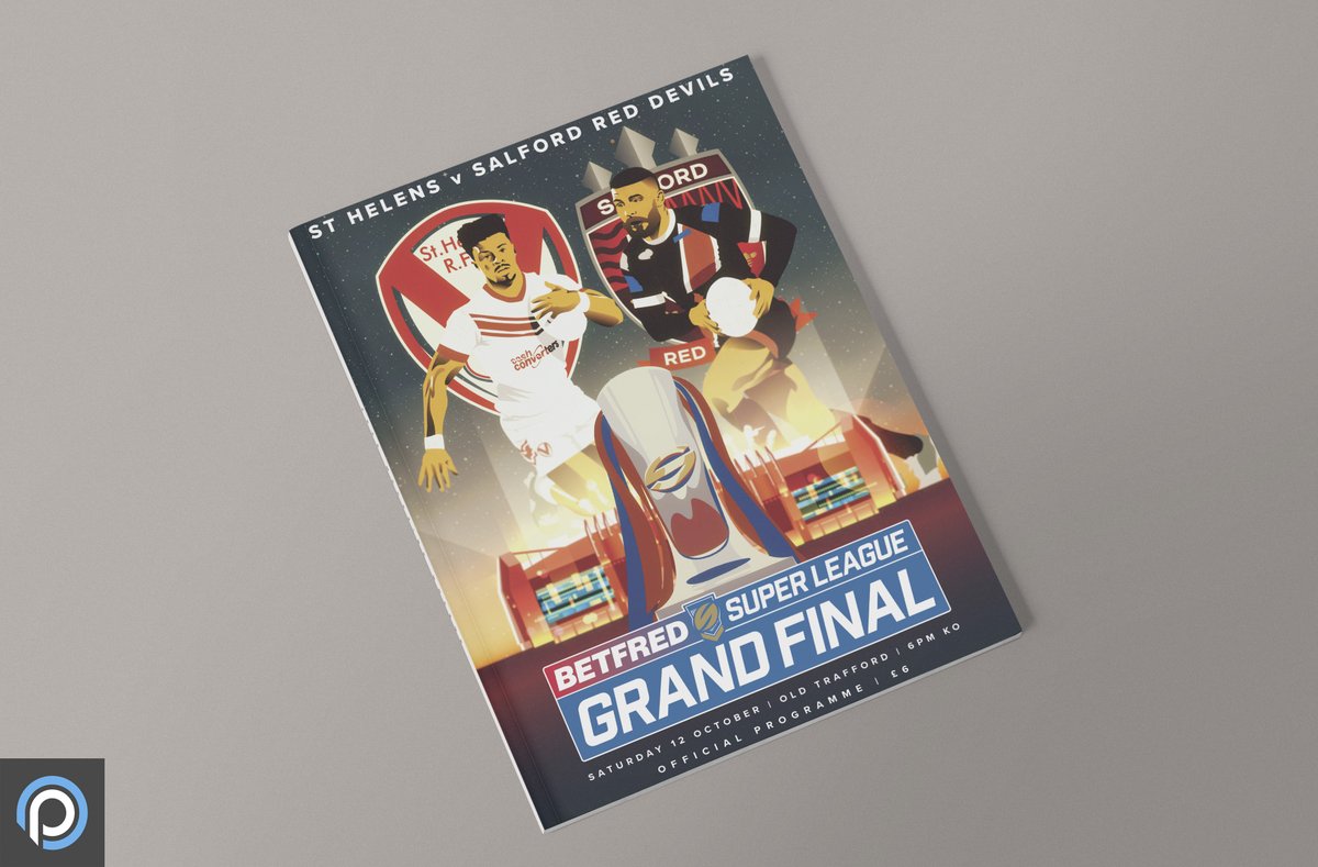 ProgrammeMaster's tweet image. Looking for a memento to remember last season by, @Saints1890 fans?

Buy the programme from the Grand Final victory for half price now ➡️bit.ly/2v5bsDG