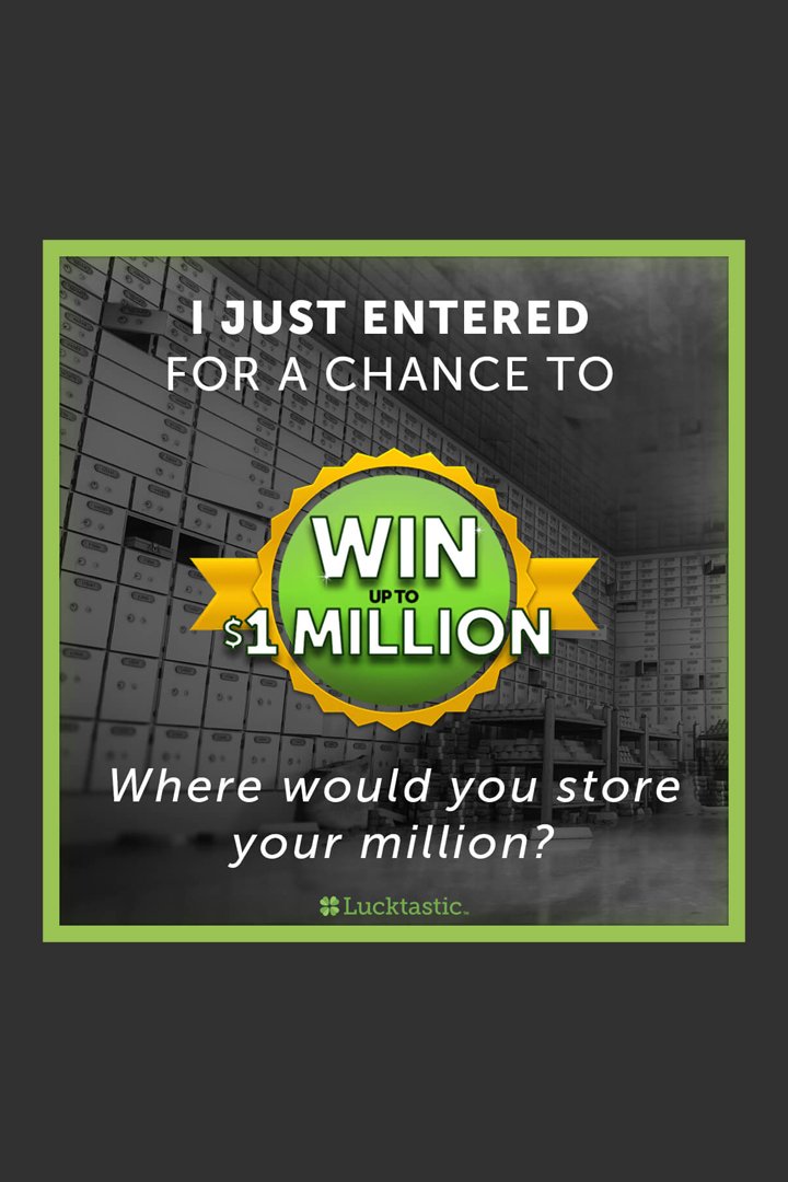 nicnik29's tweet photo. I just entered for a chance to win up to $1 million, where would you store your million? https://t.co/KLcCYRWGBo https://t.co/brAmUn30e6