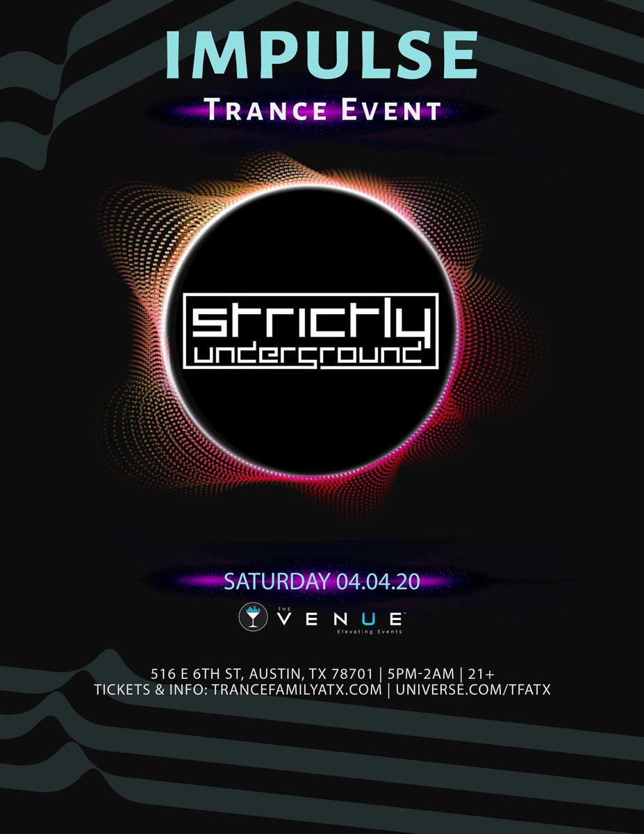 You’ve seen this brand being worn around the trance world by many artist and fans! We are excited to announce that they’ll be hosting a booth w/ some merch, stickers, free bracelets, &amp; some raffles. Make sure and follow them on Facebook, Instagram, and Twitter <a href="/StrictlyUnderG/">Strictly Underground</a>🤘🏻