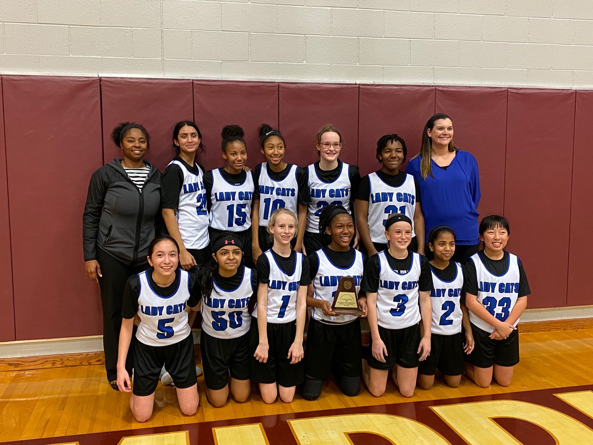 Congratulations to the 7th Grade D1 Basketball Champions!
Lakeview Leopards &amp; Creek Valley Wildcats
<a href="/LakeviewMS/">Lakeview MS</a> <a href="/CreekValleyMS/">Creek Valley Middle School</a>